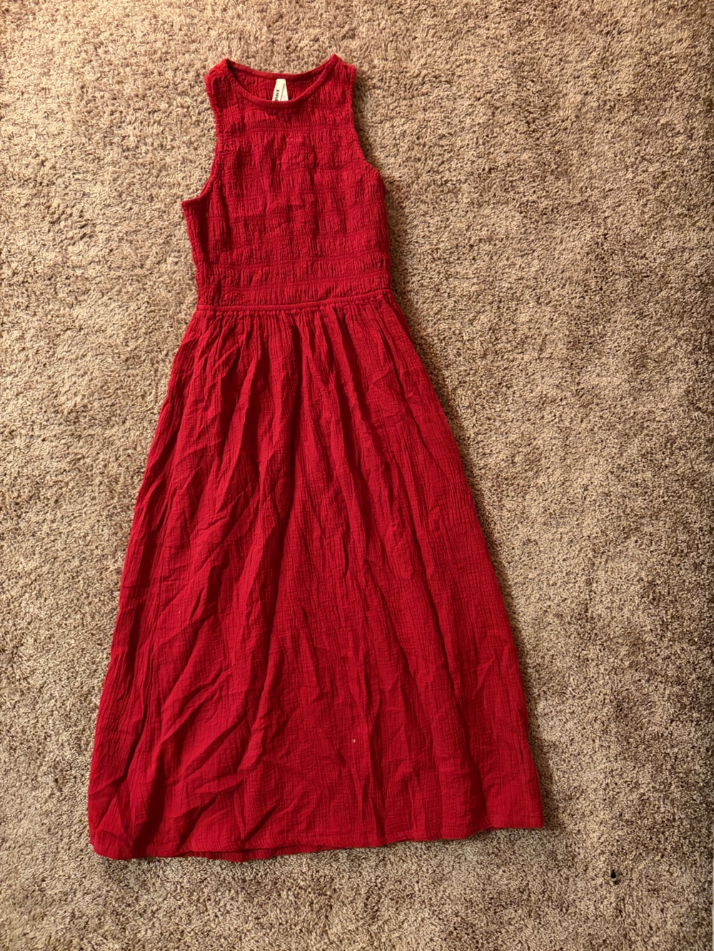 Pact red dress - Picture 6 of 7